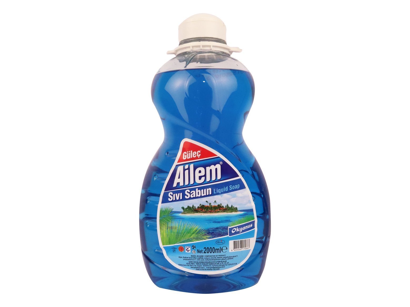 Ailem  Liquid Hand Soap 2000 ml Blue