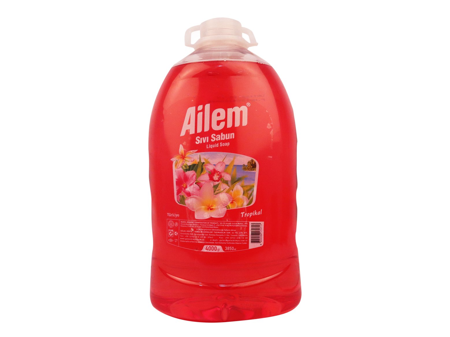 Ailem Liquid Hand Soap 4000 ml Pink