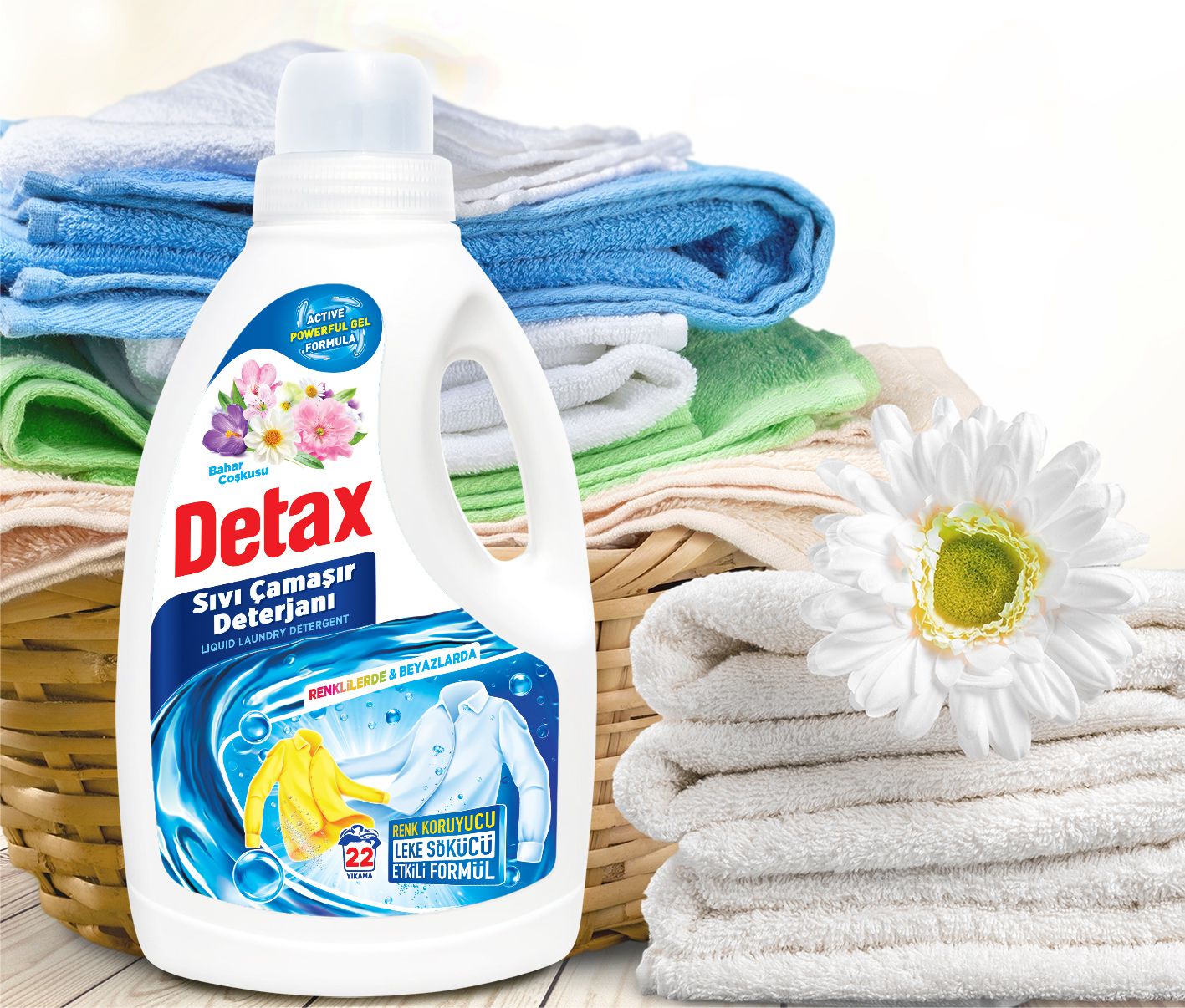 Detax  Liquid Laundry Detergent 1500 ml