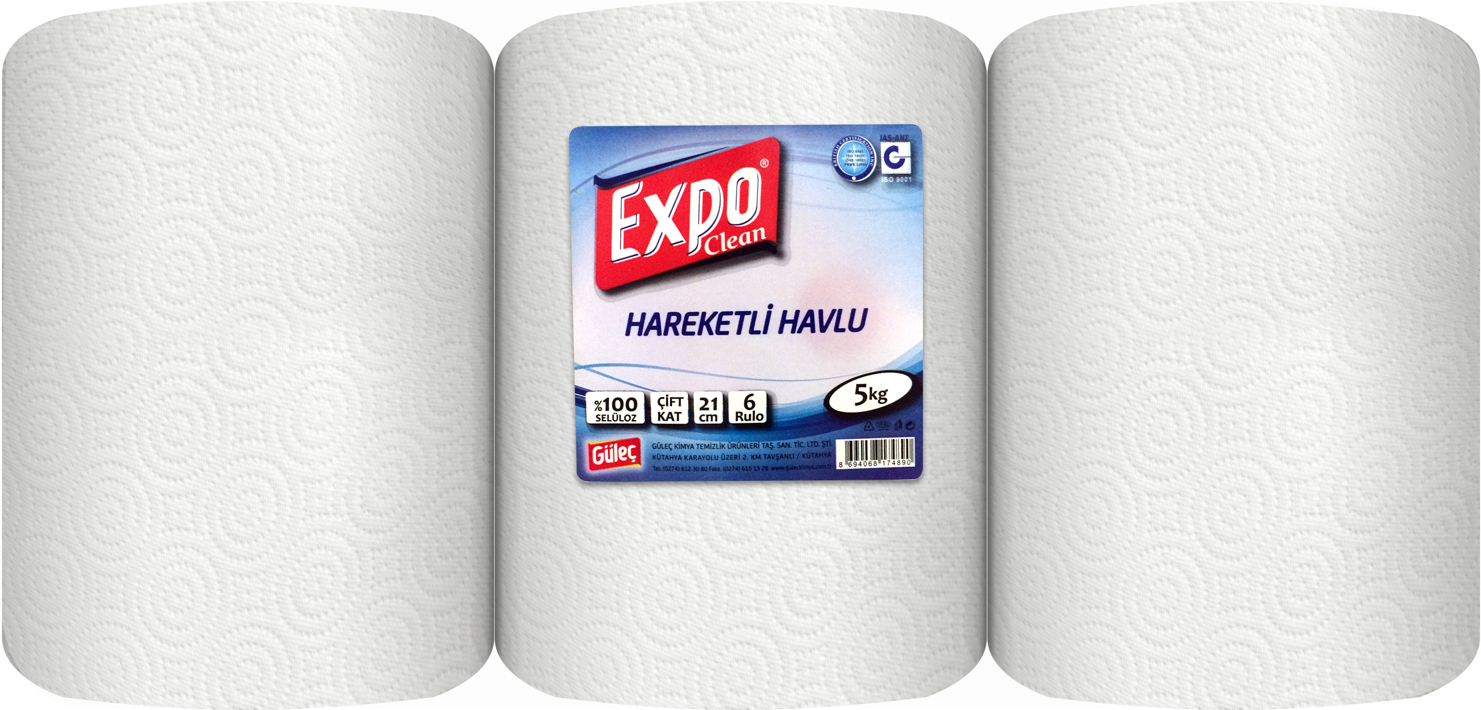 Expo Clean Moving Towel 21 cm